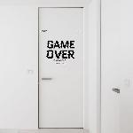Exemple de stickers muraux: Game Over (Thumb)